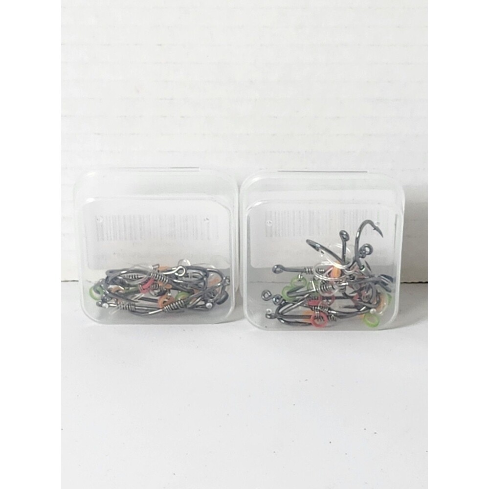 Lot Of 2 Live Shrimp Fishing Hooks - 10Pcs Each - Perfect for All Waters